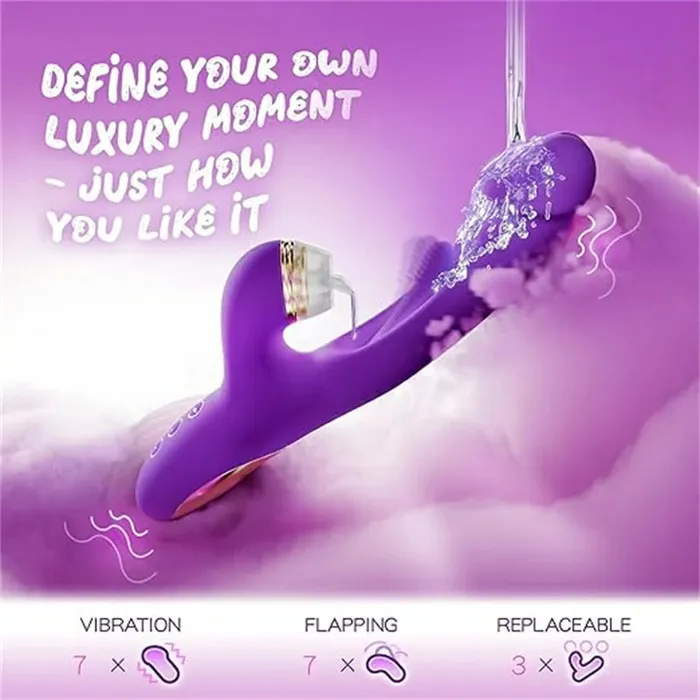 Female Sex Toys Skeleton Slap Tongue Lick Vibrator OOTYEMO