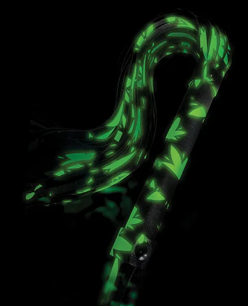 Global Novelties LLC Female Sex Toys Stoner Vibes Glow in the Dark Flogger