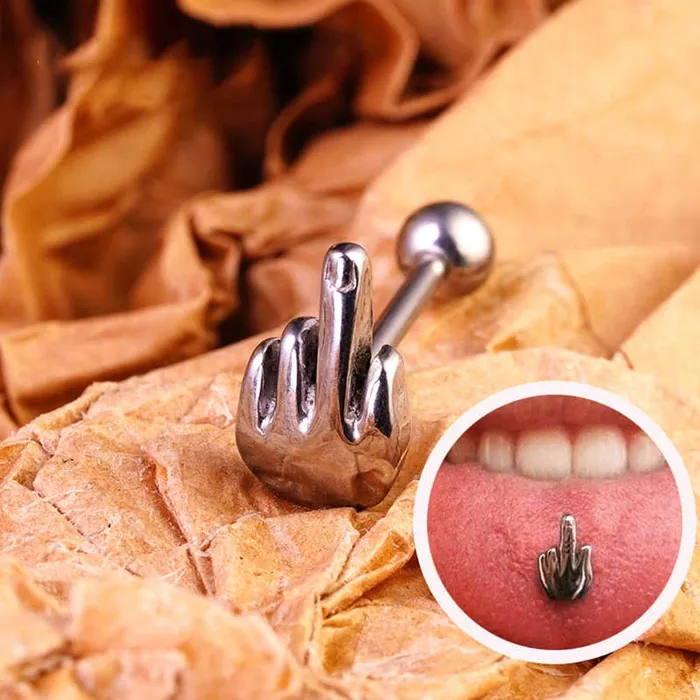 Male Sex Toys Taras Teazers Penis Middle Finger Tongue Rings