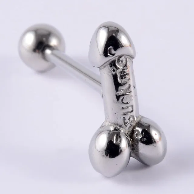 Male Sex Toys Taras Teazers Penis Middle Finger Tongue Rings