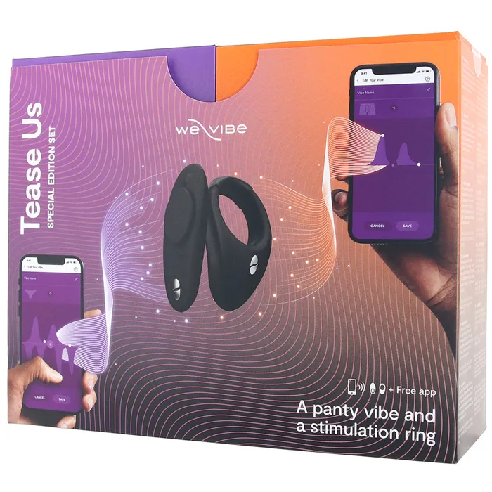 Couples WeVibe Tease Us Special Edition Set Bond Moxie Couples 2 in 1 sex toy WeVibe