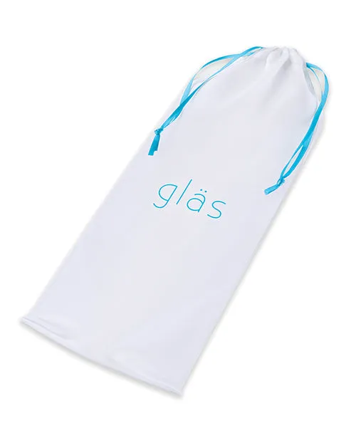 Electric Eel INC Dildos Glas 12 Double Ended Glass Dildo Wanal Beads Clear