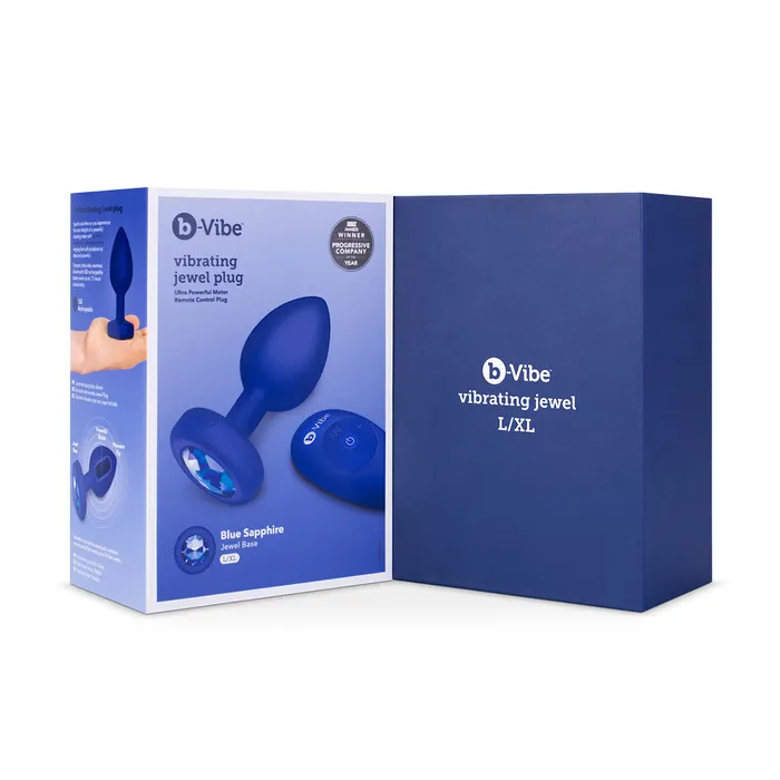 Anal BVibe Vibrating Jewel Plug LargeXLarge Blue Sapphire BVibe Anal BVibe Vibrating Jewel Plug LargeXLarge Blue Sapphire BVibe