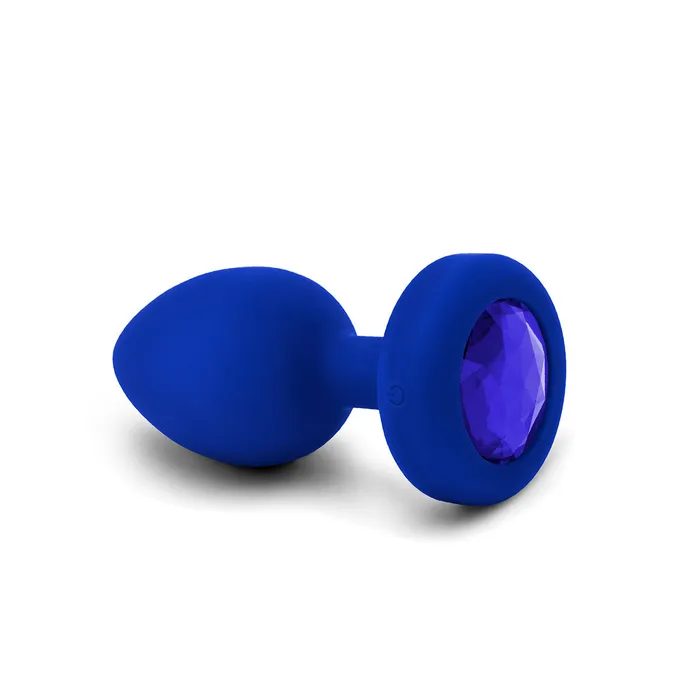 Anal BVibe Vibrating Jewel Plug LargeXLarge Blue Sapphire BVibe Anal BVibe Vibrating Jewel Plug LargeXLarge Blue Sapphire BVibe