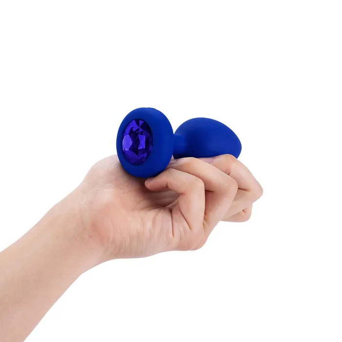 Anal BVibe Vibrating Jewel Plug LargeXLarge Blue Sapphire BVibe Anal BVibe Vibrating Jewel Plug LargeXLarge Blue Sapphire BVibe