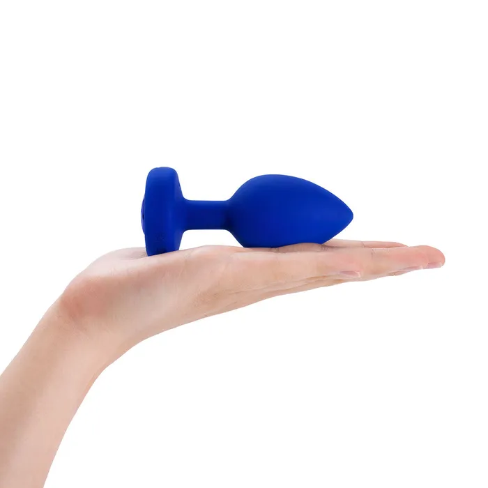 Anal BVibe Vibrating Jewel Plug LargeXLarge Blue Sapphire BVibe Anal BVibe Vibrating Jewel Plug LargeXLarge Blue Sapphire BVibe