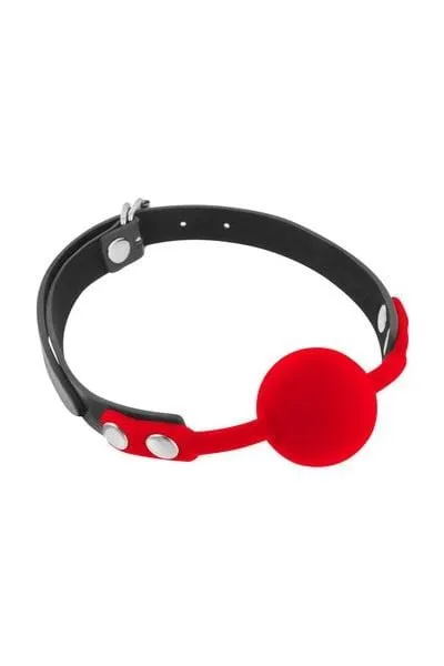 FetishTentation Silicone Gag Ball Red Jal Enterprise Male Sex Toys FetishTentation Silicone Gag Ball Red Jal Enterprise Male Sex Toys
