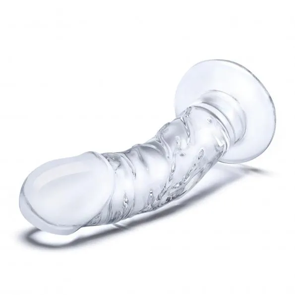 Realistic Curved Glass 7 Dildo Electric eel inc Dildos