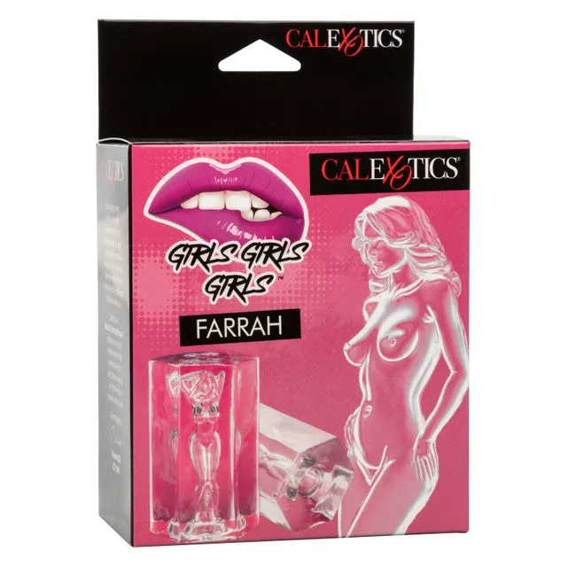 GIRLS GIRLS GIRLS FARRAH MASURBATOR CALEXOTICS Male Sex Toys