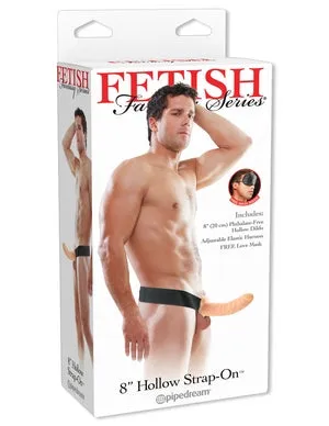 Female Sex Toys Wholesale Solutions Ltd Fetish Fantasy 8inch Hollow StrapOn Flesh