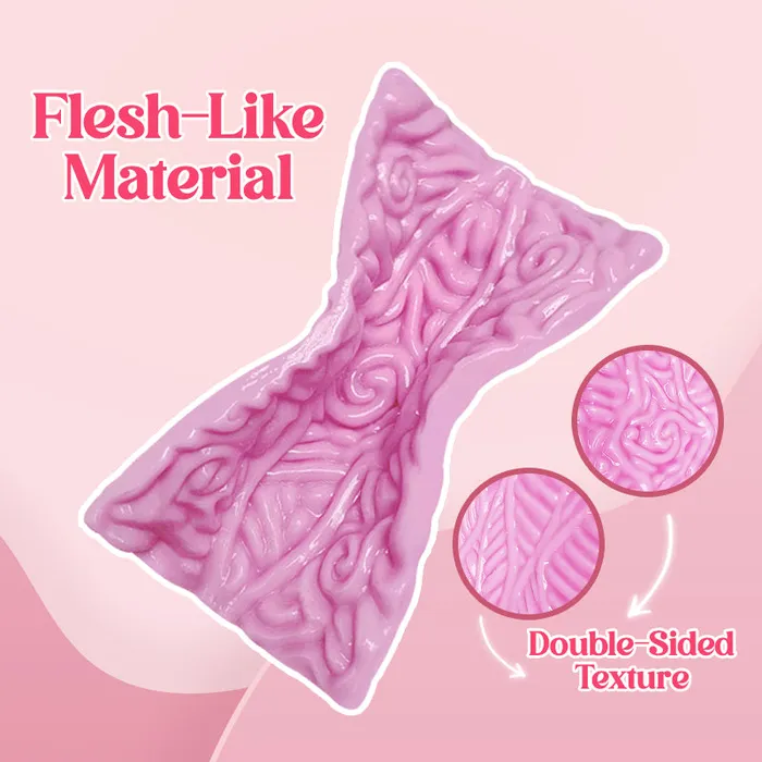 FRISKY BUSINESS SG Pleasure Care Manual TwoSided Masturbating Silicone Female Sex Toys