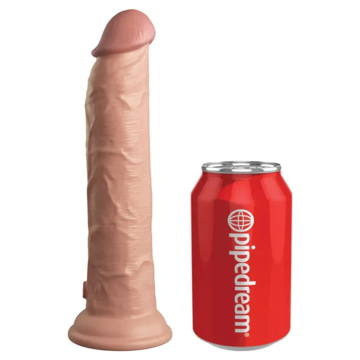 King Cock Dildos King Cock Elite Dual Density Silicone Dildo Pink 9 Inch