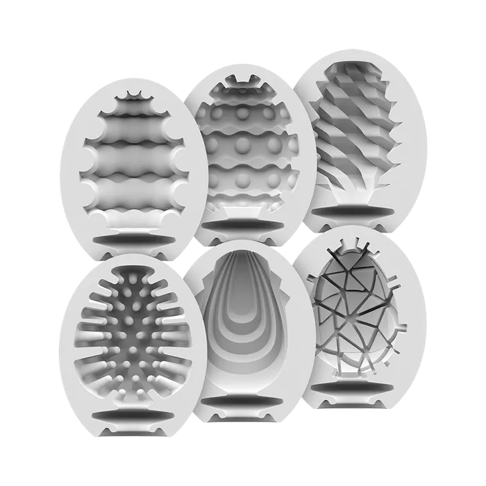 Satisfyer Male Sex Toys Satisfyer Masturbator Egg 6 piece Set Assorted